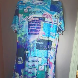 Vaporwave dress